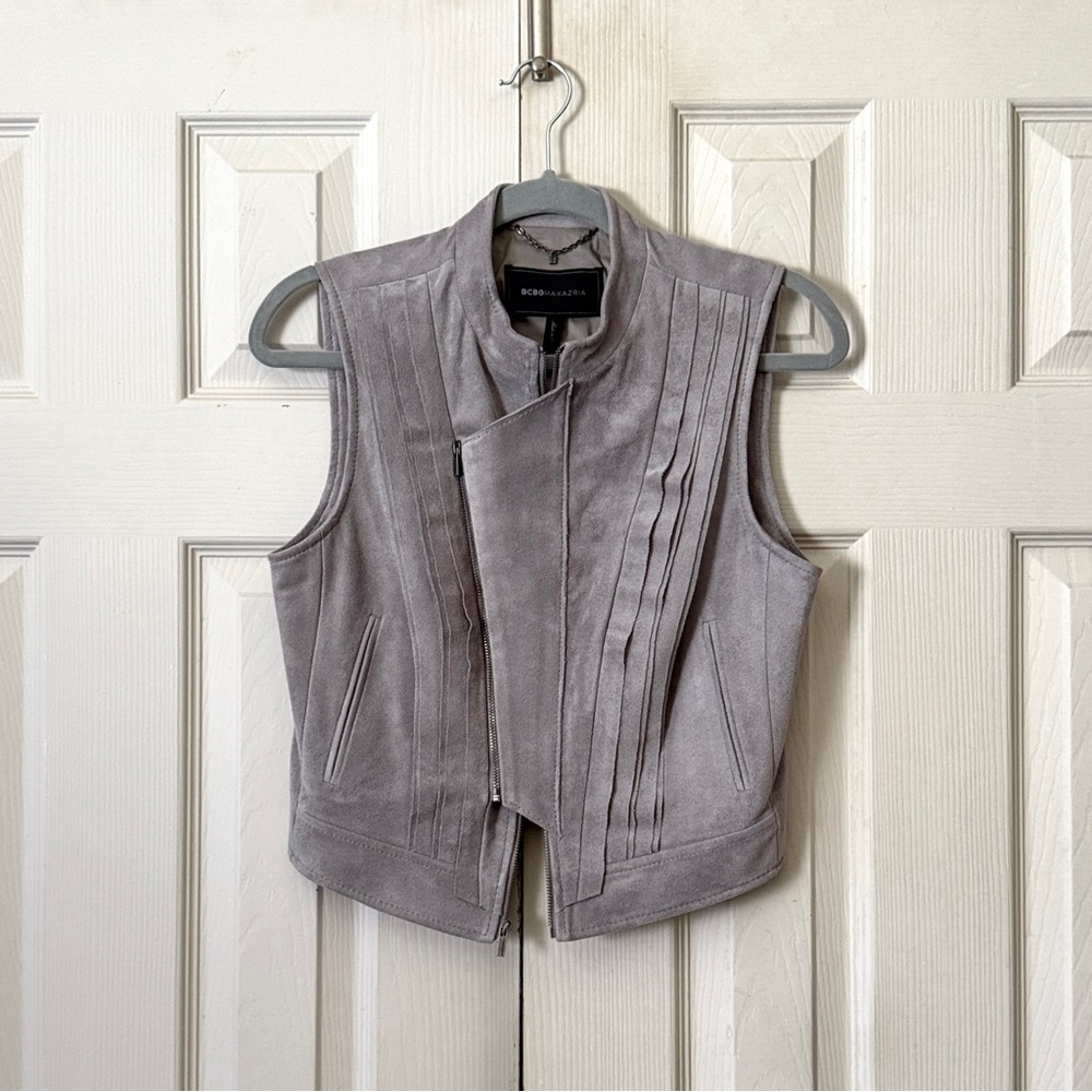 BCBGMaxAzria Damien Suede Vest